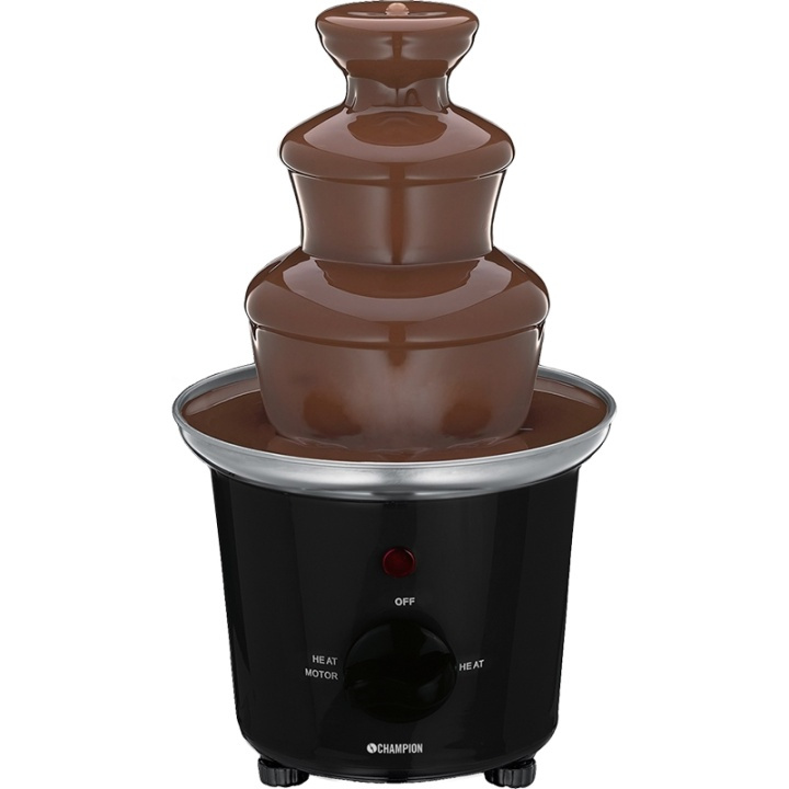 Champion Chokladfontän 200g CF100 Svart i gruppen HEM, HUSHÅLL & TRÄDGÅRD / Hushållsmaskiner / Fondue hos TP E-commerce Nordic AB (38-42639)