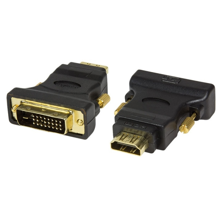 LogiLink HDMI-hona -> DVI-D-hane i gruppen HEMELEKTRONIK / Kablar & Adaptrar / HDMI / Adaptrar hos TP E-commerce Nordic AB (38-43814)