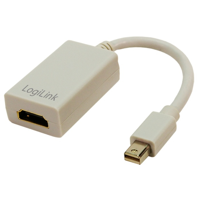LogiLink Mini DisplayPort 1.1 -> HDMI i gruppen DATORER & KRINGUTRUSTNING / Datorkablar / DisplayPort / Adaptrar hos TP E-commerce Nordic AB (38-43829)