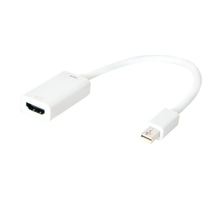 LogiLink 4K Mini DisplayPort 1.2 > HDMI i gruppen DATORER & KRINGUTRUSTNING / Datorkablar / DisplayPort / Adaptrar hos TP E-commerce Nordic AB (38-43830)