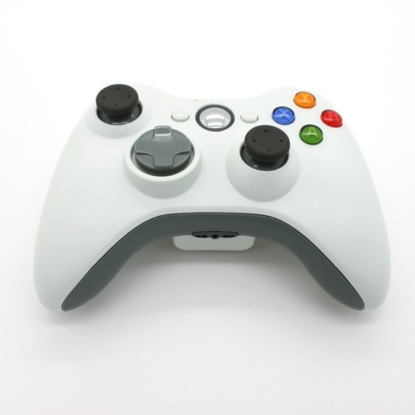 Trådlös handkontroll till Xbox 360 (Vit) i gruppen HEMELEKTRONIK / Spelkonsoler & Tillbehör / Xbox 360 hos TP E-commerce Nordic AB (38-4467)