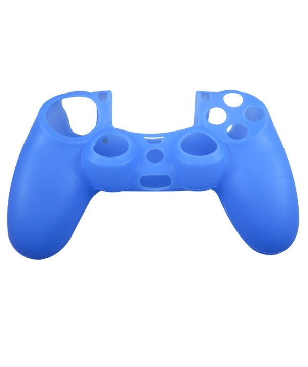 Silikongrepp för handkontroll, Playstation 4 (Blå) i gruppen HEMELEKTRONIK / Spelkonsoler & Tillbehör / Sony PlayStation 4 / Tillbehör hos TP E-commerce Nordic AB (38-4583)