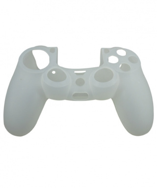 Silikongrepp för handkontroll, Playstation 4 (Transparent)