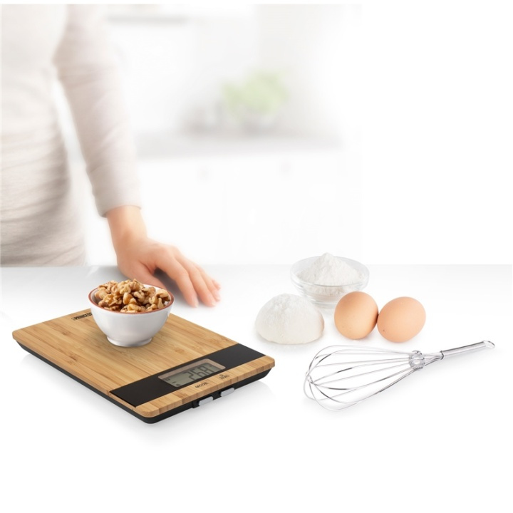 Princess Köksvåg Bamboo 5kg 492944 Kitchen scale Pure i gruppen HEM, HUSHÅLL & TRÄDGÅRD / Köksredskap / Köksvågar hos TP E-commerce Nordic AB (38-46006)