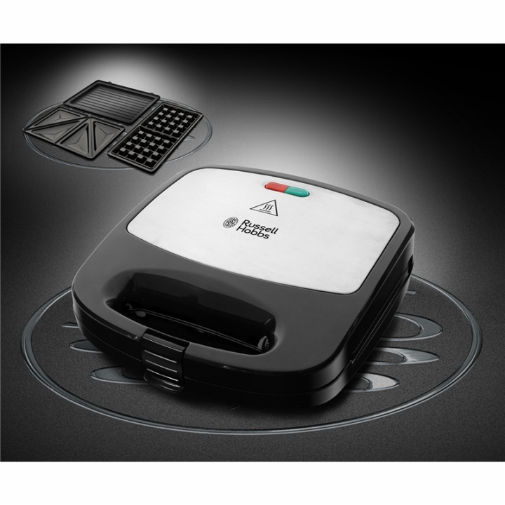 Russell Hobbs 3 in 1 Deep Fill Snack Maker 24540-56 i gruppen HEM, HUSHÅLL & TRÄDGÅRD / Hushållsmaskiner / Brödrostar & Bordsgrillar / Bordsgrillar & Raclette hos TP E-commerce Nordic AB (38-46017)
