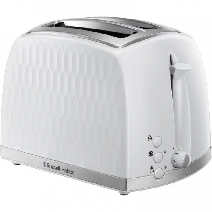 Russell Hobbs Brödrost 2skivors 26060-56 Honeycomb Toaster i gruppen HEM, HUSHÅLL & TRÄDGÅRD / Hushållsmaskiner / Brödrostar & Bordsgrillar / Brödrostar hos TP E-commerce Nordic AB (38-46018)