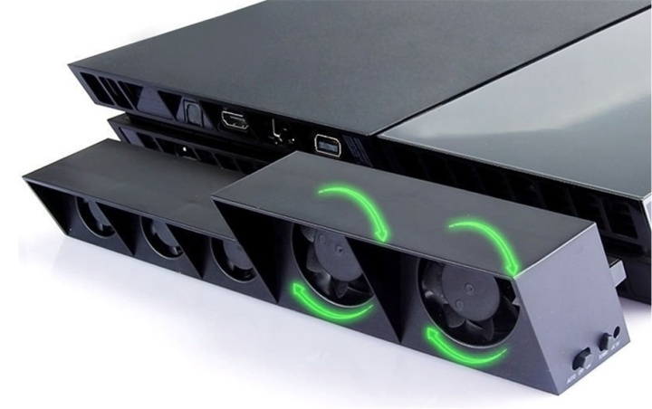 Playstation 4 Kylfläktar, USB i gruppen HEMELEKTRONIK / Spelkonsoler & Tillbehör / Sony PlayStation 4 / Tillbehör hos TP E-commerce Nordic AB (38-4709)