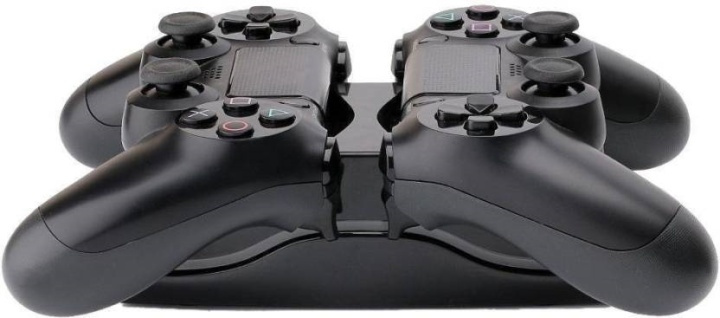 Dubbel laddstation till PS4-kontroller i gruppen HEMELEKTRONIK / Spelkonsoler & Tillbehör / Sony PlayStation 4 / Tillbehör hos TP E-commerce Nordic AB (38-4730)