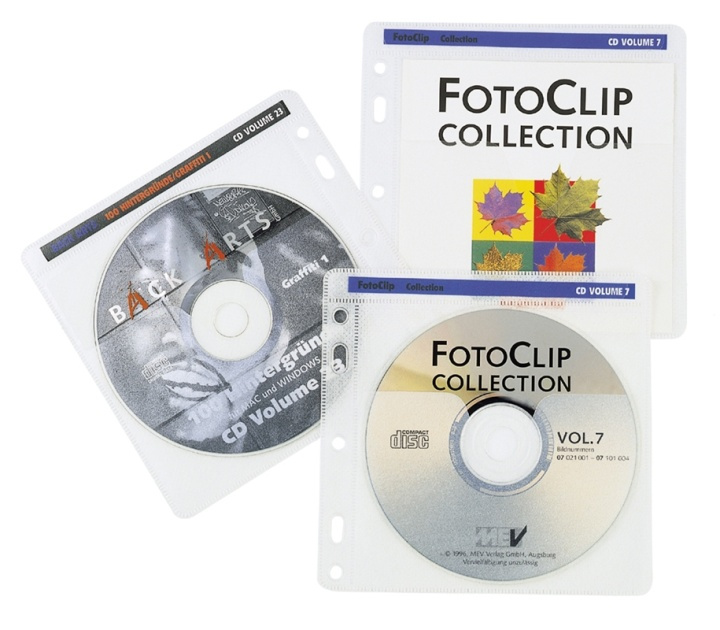 Hama CD-ROM Sleeve för Pärm 80-pack i gruppen HEMELEKTRONIK / Lagringsmedia / CD/DVD/BD-skivor / CD/DVD förvaring hos TP E-commerce Nordic AB (38-47317)