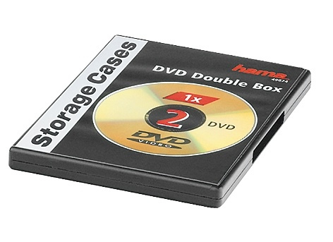 Hama DVD-box Dubbel Svart 5-pack i gruppen HEMELEKTRONIK / Lagringsmedia / CD/DVD/BD-skivor / CD/DVD förvaring hos TP E-commerce Nordic AB (38-47343)