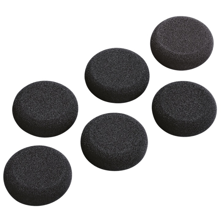 Hama Reservkuddar On Ear 6 St Diameter 45Mm Svart i gruppen HEMELEKTRONIK / Ljud & Bild / Hörlurar & Tillbehör / Tillbehör hos TP E-commerce Nordic AB (38-47672)