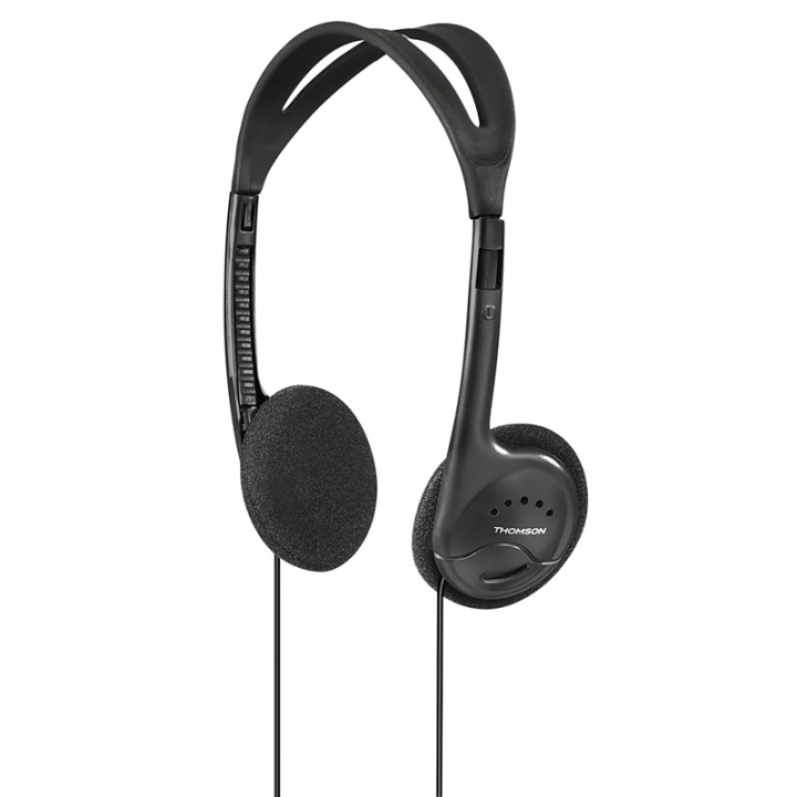 Thomson Hörlur HED1115 On-ear, Svart i gruppen HEMELEKTRONIK / Ljud & Bild / Hörlurar & Tillbehör / Hörlurar hos TP E-commerce Nordic AB (38-47719)