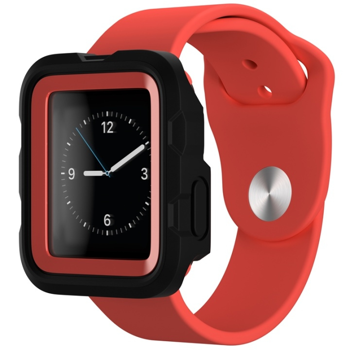 GRIFFIN Survivor Tactical Case Apple Watch 42 mm Korall i gruppen SMARTPHONE & SURFPLATTOR / Träning, hem & fritid / Apple Watch & tillbehör / Tillbehör hos TP E-commerce Nordic AB (38-47827)