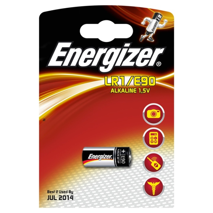 Energizer Batteri LR1/E90 1-pack i gruppen HEMELEKTRONIK / Batterier & Laddare / Batterier / Övriga hos TP E-commerce Nordic AB (38-47910)