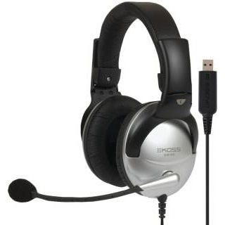 Koss Headset Sb45 Usb On-Ear Silver/Svart i gruppen DATORER & KRINGUTRUSTNING / Gaming / Headset hos TP E-commerce Nordic AB (38-48068)