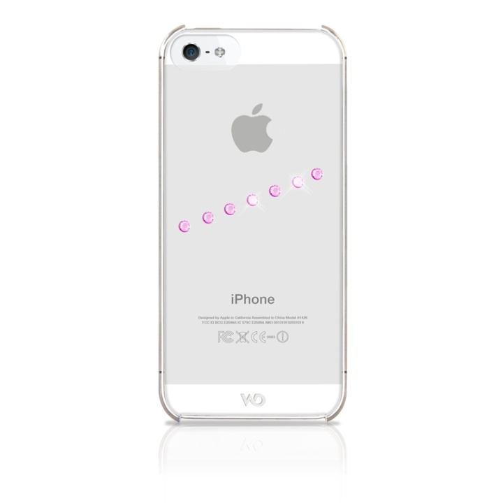 White-Diamonds Skal Iphone 5/5S/Se Sash Ice Rosa i gruppen SMARTPHONE & SURFPLATTOR / Mobilskydd / Apple / iPhone 5/5S/SE / Skal hos TP E-commerce Nordic AB (38-48166)