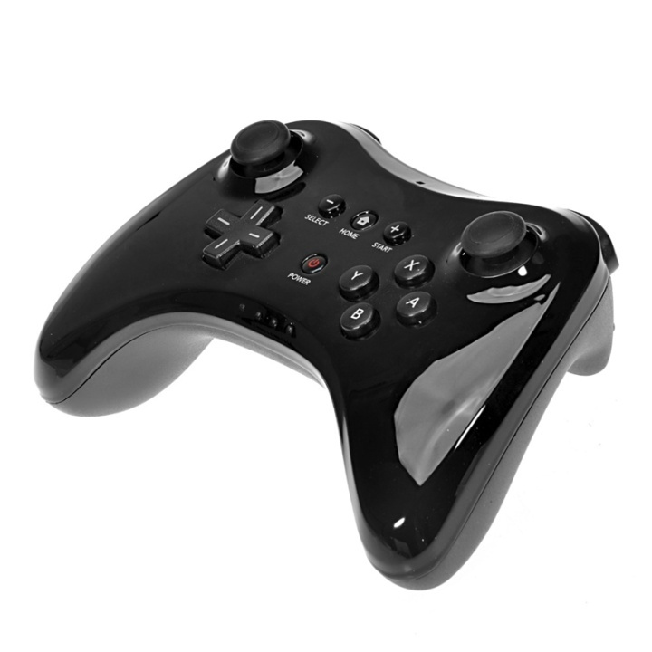 Wii U Pro Controller till Nintendo Wii U (Svart) i gruppen HEMELEKTRONIK / Spelkonsoler & Tillbehör / Nintendo Wii U hos TP E-commerce Nordic AB (38-4825)