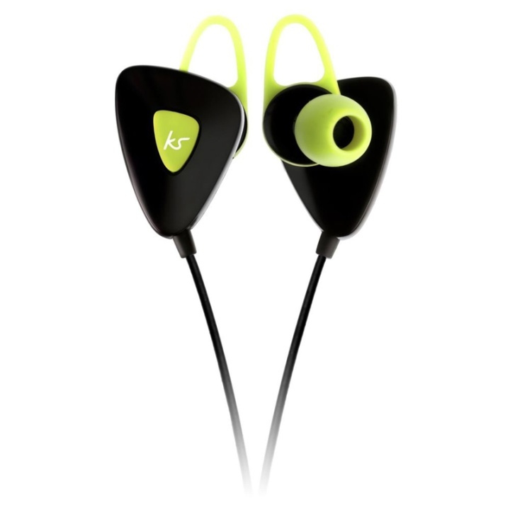 KitSound Hörlur Trail Sport Grön In-Ear Trådlös i gruppen HEMELEKTRONIK / Ljud & Bild / Hörlurar & Tillbehör / Hörlurar hos TP E-commerce Nordic AB (38-48463)