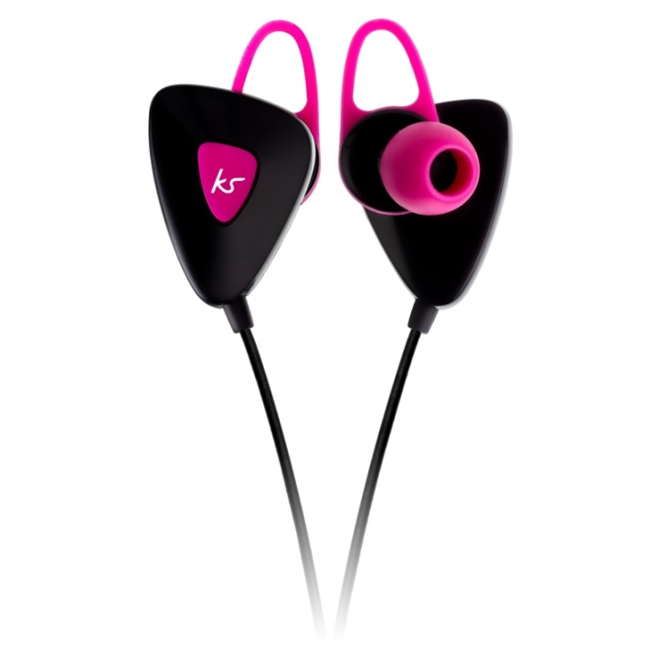 KitSound Hörlur Trail Sport Rosa In-Ear Trådlös i gruppen HEMELEKTRONIK / Ljud & Bild / Hörlurar & Tillbehör / Hörlurar hos TP E-commerce Nordic AB (38-48464)