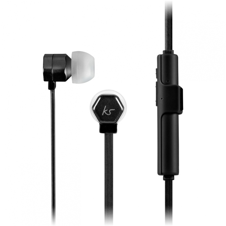 KitSound Hörlur Hive Svart In-Ear Trådlös Mic i gruppen HEMELEKTRONIK / Ljud & Bild / Hörlurar & Tillbehör / Hörlurar hos TP E-commerce Nordic AB (38-48531)