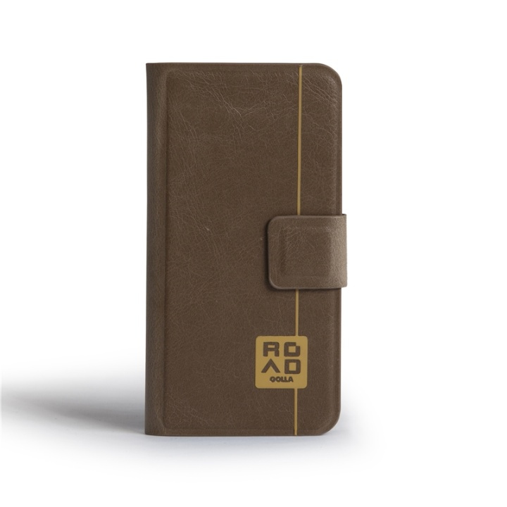 Golla Plånboksväska Road iPhone 5/5s/SE Andie Brun i gruppen SMARTPHONE & SURFPLATTOR / Mobilskydd / Apple / iPhone 5/5S/SE / Fodral hos TP E-commerce Nordic AB (38-48778)