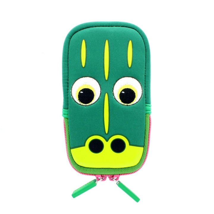 TABZOO Mobilväska Krokodil Grön Universal i gruppen SMARTPHONE & SURFPLATTOR / Mobilskydd / Universalskydd / Fodral hos TP E-commerce Nordic AB (38-48863)