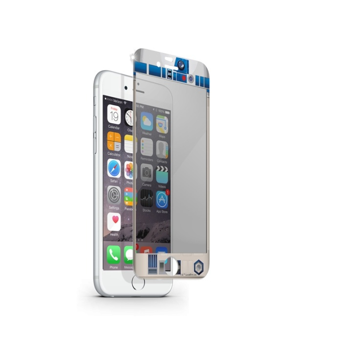 Star Wars Skärmskydd iPhone6/6S Härdat Glas R2D2 i gruppen SMARTPHONE & SURFPLATTOR / Mobilskydd / Apple / iPhone 6/6S / Skärmskydd hos TP E-commerce Nordic AB (38-48887)