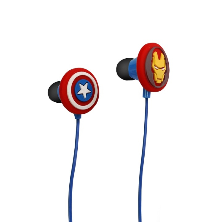 Avengers Hörlur In-Ear 85Db Barnspärr i gruppen HEMELEKTRONIK / Ljud & Bild / Hörlurar & Tillbehör / Hörlurar hos TP E-commerce Nordic AB (38-48899)