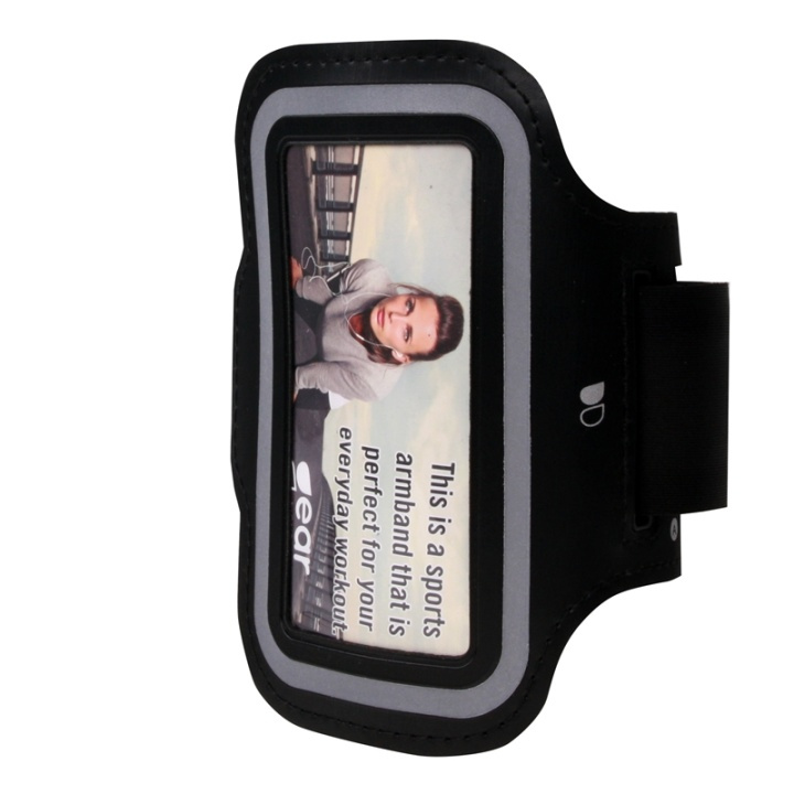 Gear Sportarmband Universal S/M Svart i gruppen SMARTPHONE & SURFPLATTOR / Träning, hem & fritid / Sportarmband hos TP E-commerce Nordic AB (38-48954)