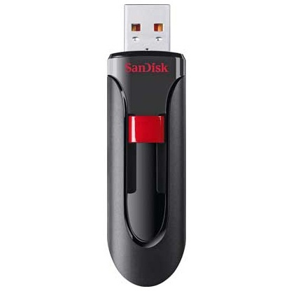 Sandisk Usb Minne Glide 64Gb i gruppen HEMELEKTRONIK / Lagringsmedia / USB-minnen / USB 2.0 hos TP E-commerce Nordic AB (38-49238)