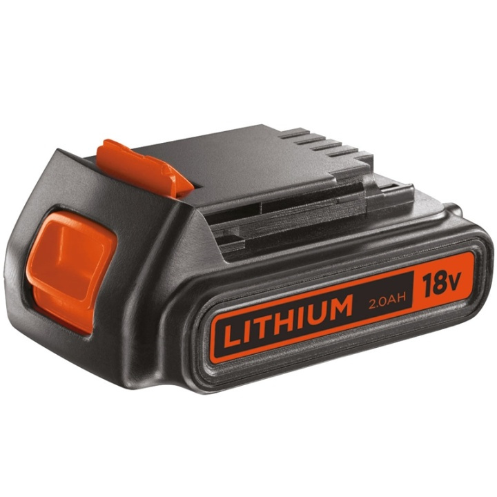 BLACK+DECKER Batteri 18V, 2.0Ah i gruppen HEM, HUSHÅLL & TRÄDGÅRD / Verktyg / Övriga Verktyg & Tillbehör hos TP E-commerce Nordic AB (38-50237)