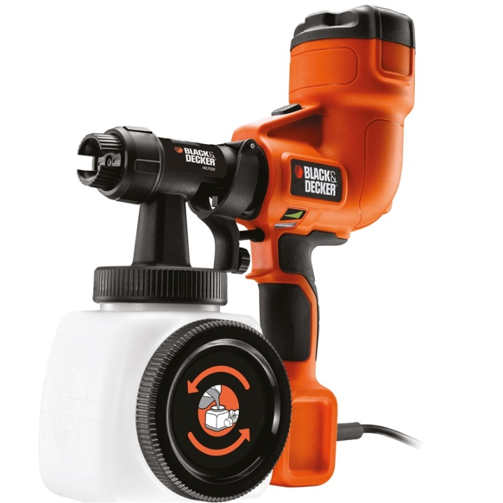 Black & Decker Färgspruta Handhållen Snabb i gruppen HEM, HUSHÅLL & TRÄDGÅRD / Verktyg / Färgsprutor & Fogsprutor hos TP E-commerce Nordic AB (38-50485)