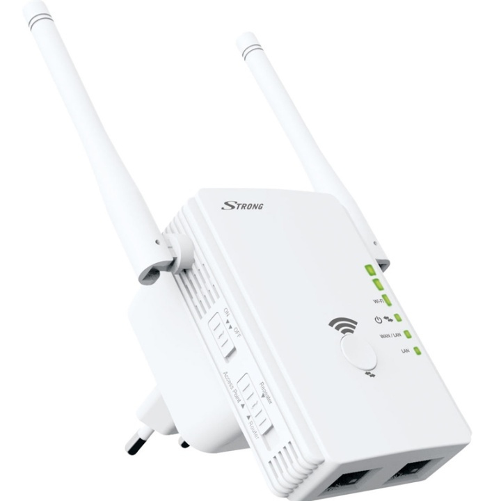 Strong Repeater 300 Mbit/s i gruppen DATORER & KRINGUTRUSTNING / Nätverk / WiFi Extenders hos TP E-commerce Nordic AB (38-50608)