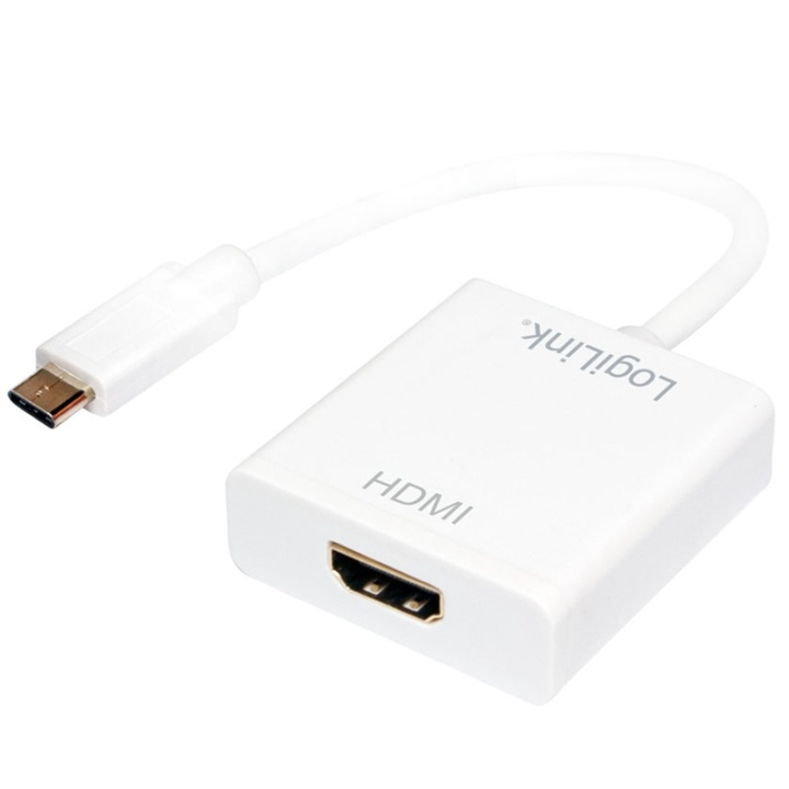 LogiLink USB-C -> HDMI-Hona Adapter i gruppen HEMELEKTRONIK / Kablar & Adaptrar / HDMI / Adaptrar hos TP E-commerce Nordic AB (38-50665)