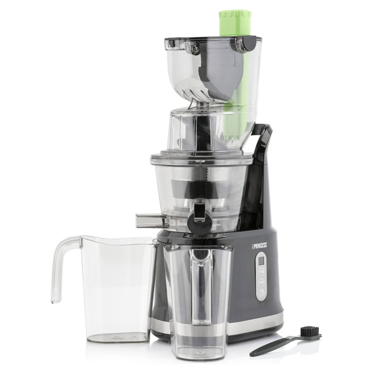 Princess Slow Juicer 200W Stort Hål i gruppen HEM, HUSHÅLL & TRÄDGÅRD / Hushållsmaskiner / Vatten & Juice / Juicepressar hos TP E-commerce Nordic AB (38-51066)