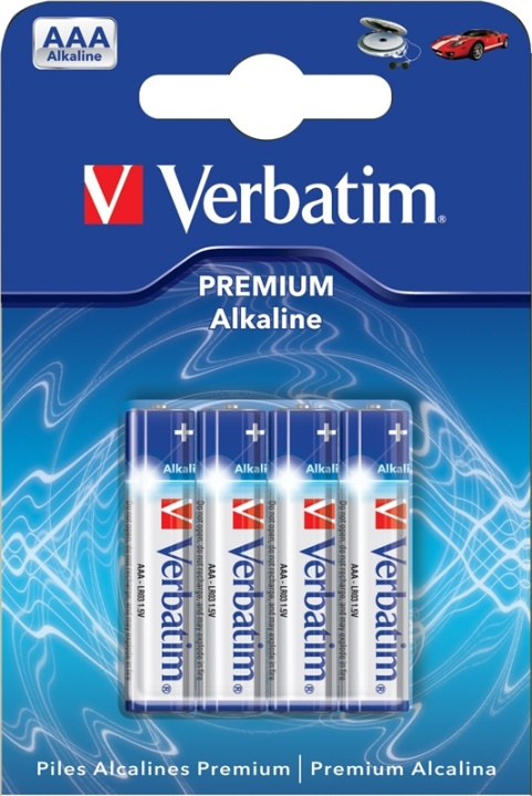 Verbatim batterier (AAA) i gruppen HEMELEKTRONIK / Batterier & Laddare / Batterier / AAA hos TP E-commerce Nordic AB (38-5158)