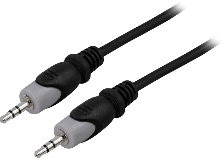 Ljudkabel, 3,5mm, 1m (MM-149) i gruppen HEMELEKTRONIK / Kablar & Adaptrar / Ljud Analog / AUX-kablar 3,5 mm hos TP E-commerce Nordic AB (38-5164)