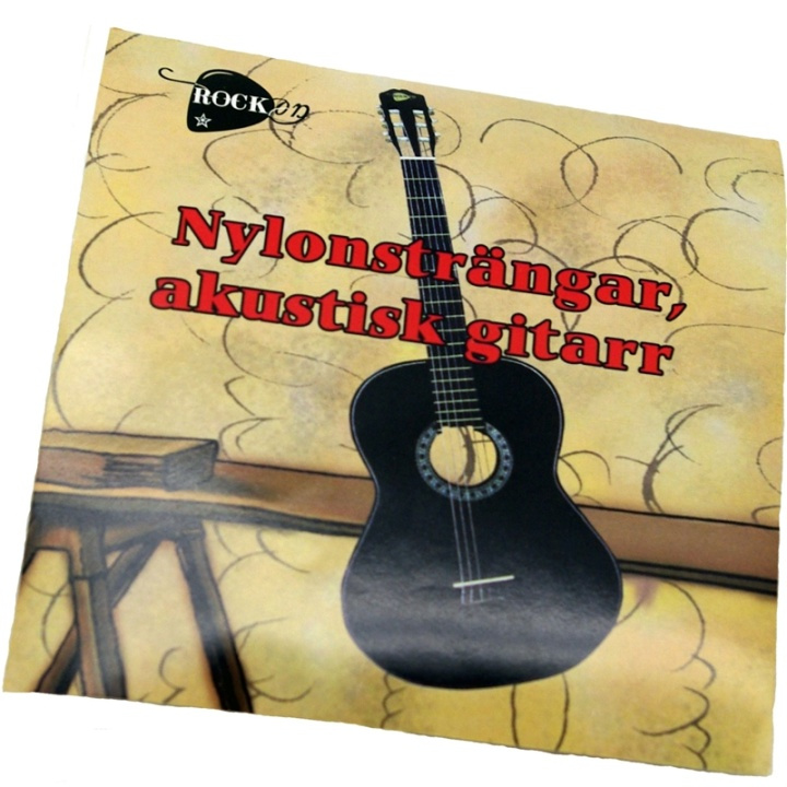 Rock On Nylonsträngar Akustisk Gitarr i gruppen LEKSAKER, BARN- & BABYPRODUKTER / Musik, Sång & Bild / Musiktillbehör hos TP E-commerce Nordic AB (38-51668)