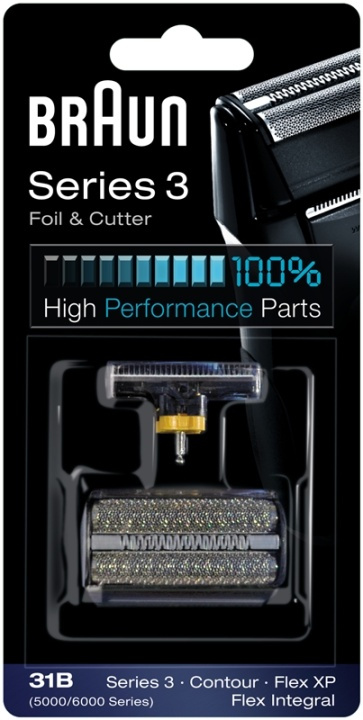 Braun Skärblad 31B Serie 3 i gruppen SKÖNHET & HÄLSA / Hår & Styling / Rakning & Trimning / Rakapparater Tillbehör hos TP E-commerce Nordic AB (38-51710)