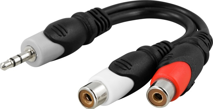 RCA-kabel (AA-6) i gruppen HEMELEKTRONIK / Kablar & Adaptrar / RCA-kablar & adaptrar / Adaptrar hos TP E-commerce Nordic AB (38-5173)