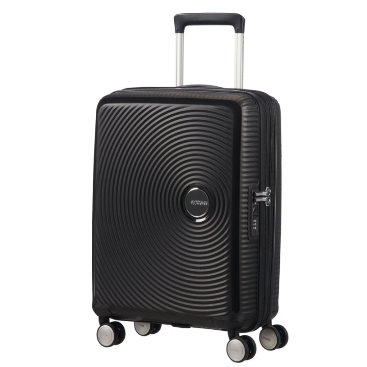 American Tourister Soundbox Kabinväska Exp. 55 Svart i gruppen SPORT, FRITID & HOBBY / Resetillbehör / Resväskor hos TP E-commerce Nordic AB (38-52105)