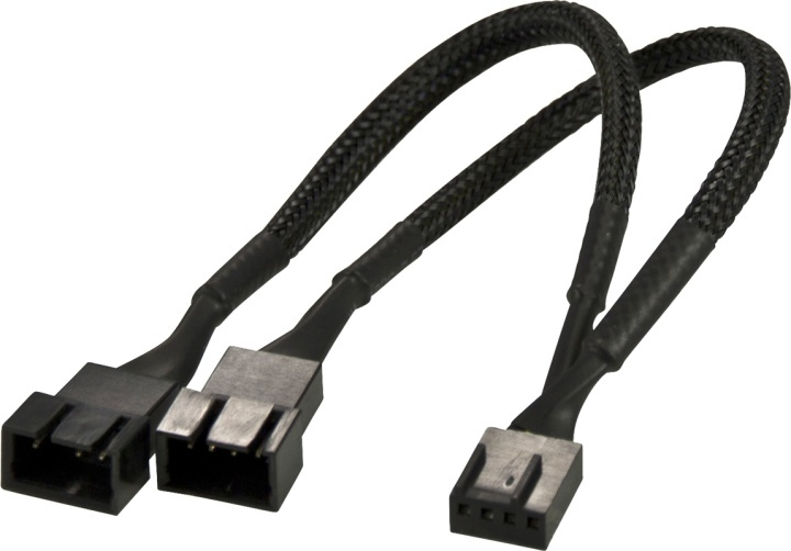 AKASA splitter för PWM-fläktar,1x4-pin ha till 2x4-pin ho i gruppen DATORER & KRINGUTRUSTNING / Datorkablar / Interna / Strömkablar & Adaptrar hos TP E-commerce Nordic AB (38-52565)