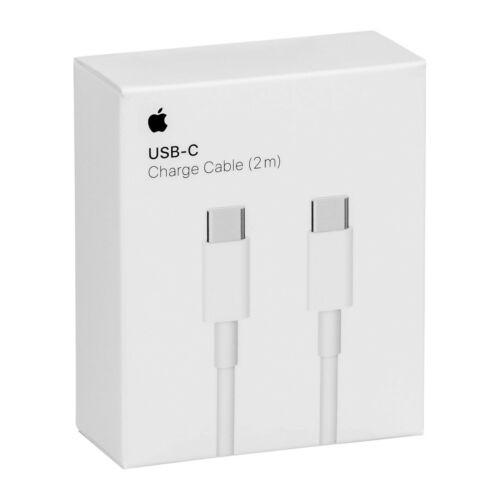 Apple USB-C-laddningskabel, USB-C ha - USB-C ha, 2m i gruppen SMARTPHONE & SURFPLATTOR / Laddare & Kablar / Kablar / Kablar Typ C hos TP E-commerce Nordic AB (38-52638)