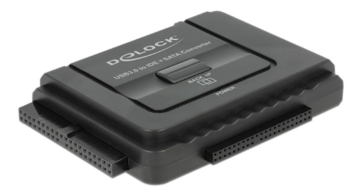 Delock Omvandlare USB 3.0 to SATA 6GB/s/IDE40PIN/IDE44PIN i gruppen DATORER & KRINGUTRUSTNING / Datorkablar / Interna / SATA hos TP E-commerce Nordic AB (38-52952)