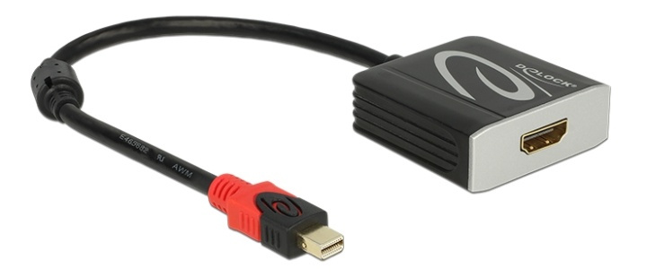 DeLOCK mini DisplayPort till HDMI-adapter, aktiv, 4K i 60Hz i gruppen DATORER & KRINGUTRUSTNING / Datorkablar / DisplayPort / Adaptrar hos TP E-commerce Nordic AB (38-52986)