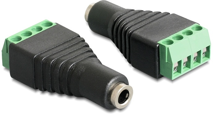 DeLOCK adapter, 3,5mm stereo ho till 4-pin terminalblock i gruppen HEMELEKTRONIK / Kablar & Adaptrar / Ljud Analog / Adaptrar hos TP E-commerce Nordic AB (38-53005)