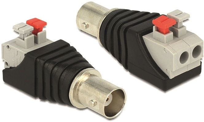 DeLOCK BNC terminalblockadapter, BNC hona i gruppen HEMELEKTRONIK / Kablar & Adaptrar / Antennkablar & Tillbehör / Tillbehör hos TP E-commerce Nordic AB (38-53007)