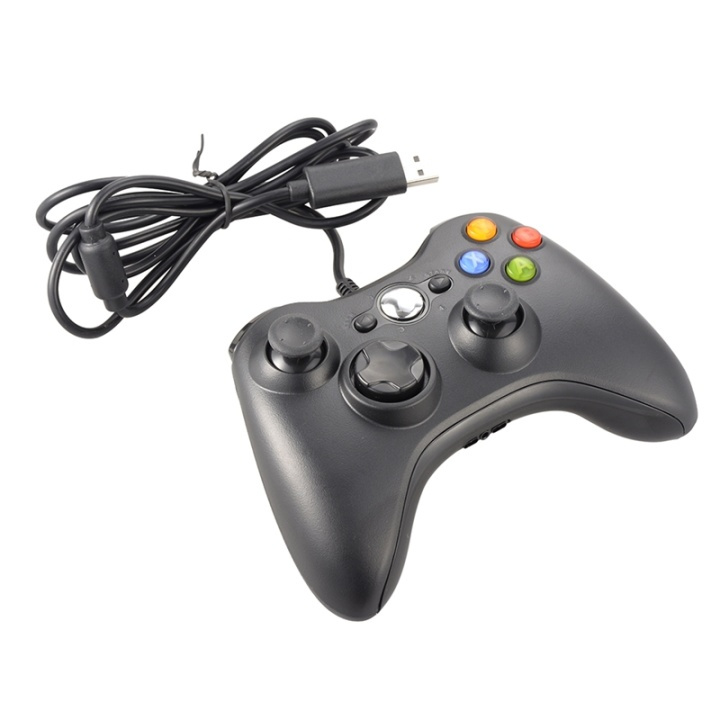 Handkontroll till Xbox 360 (Svart) i gruppen HEMELEKTRONIK / Spelkonsoler & Tillbehör / Xbox 360 hos TP E-commerce Nordic AB (38-5332)