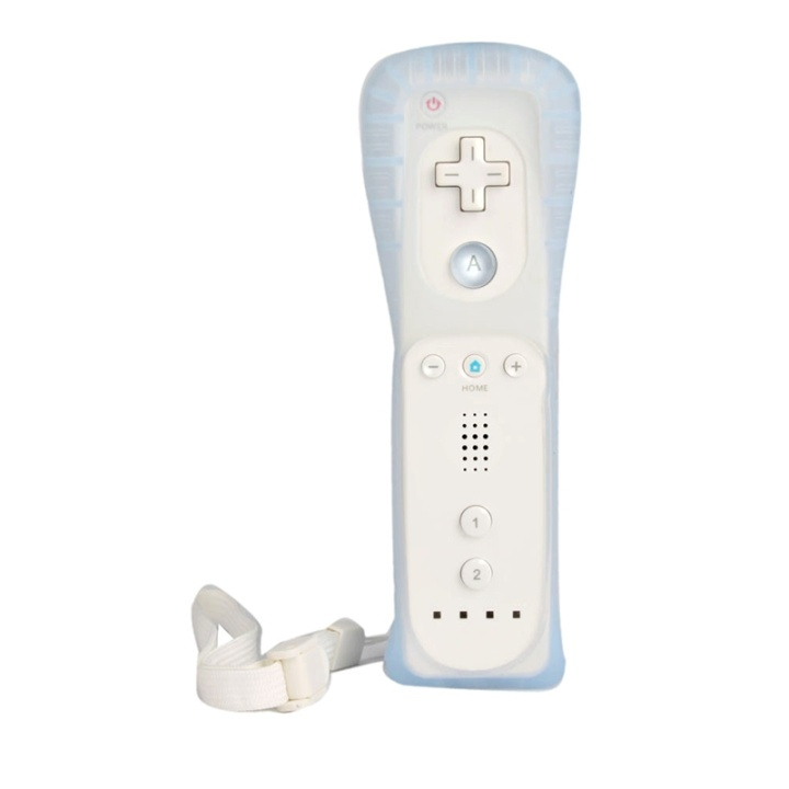 Remote till Wii/Wii U, Vit i gruppen HEMELEKTRONIK / Spelkonsoler & Tillbehör / Nintendo Wii hos TP E-commerce Nordic AB (38-5366)