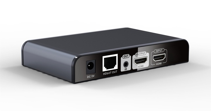HDMI-förlängning över Ethernet, HDbitT, 150m. 1080P, loop-out, svart i gruppen HEMELEKTRONIK / Kablar & Adaptrar / HDMI / Adaptrar hos TP E-commerce Nordic AB (38-53929)